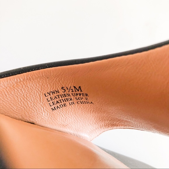 Halston Heritage | Lynn D'Orsay Leather Heels 5.5 - Picture 7 of 7